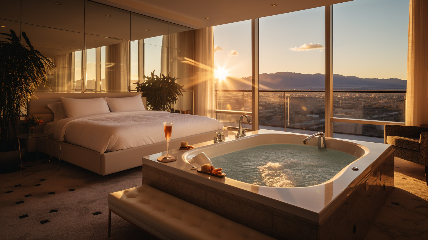 Best Hotels With In Room Jacuzzi in Las Vegas