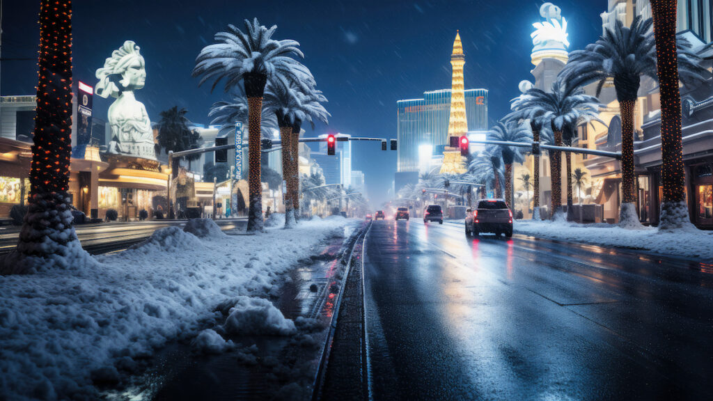 Las Vegas Snow? Cold Front Brings Freezing Temperatures to the Valley