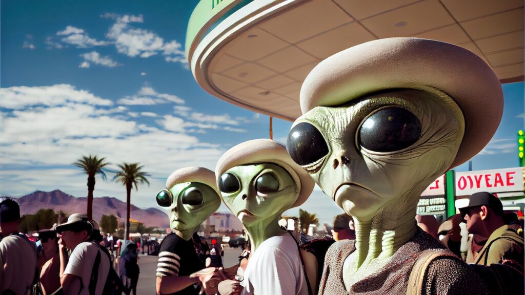 Was an Alien Spotted in a Las Vegas Backyard? Here's What to Know
