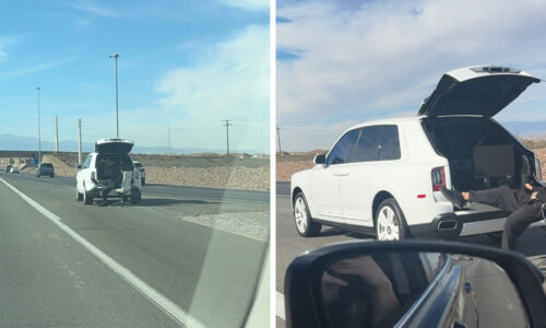 Anthony Alvarenga caught day trading in Rolls Royce on Las Vegas Freeway