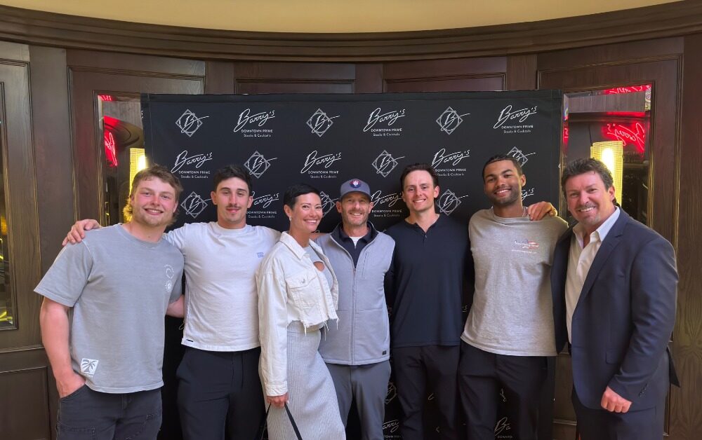 Washington Huskies Baseball Players Fueled Up at Barry's Prime Las Vegas