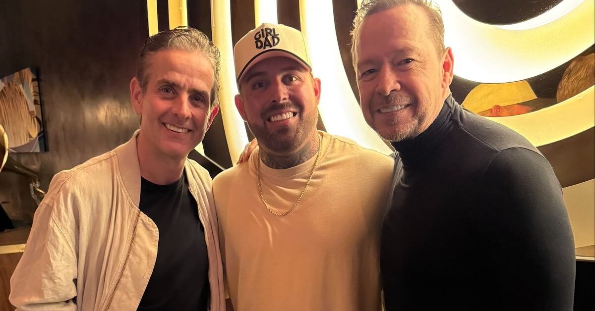 NKOTB Sightings at Barrys Prime and Circa Resort & Casino