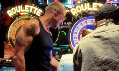 Diplo Makes Surprise Appearance At Golden Gate Casino In Las Vegas