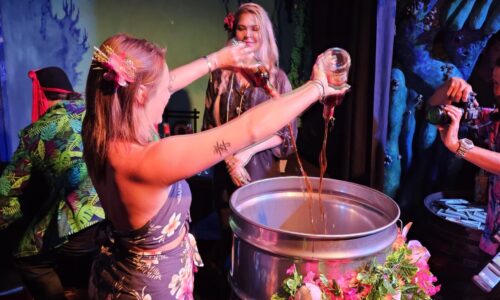 'Golden Tiki' Celebrates 10th Anniversary in Las Vegas with World's Largest Zombie Cocktail
