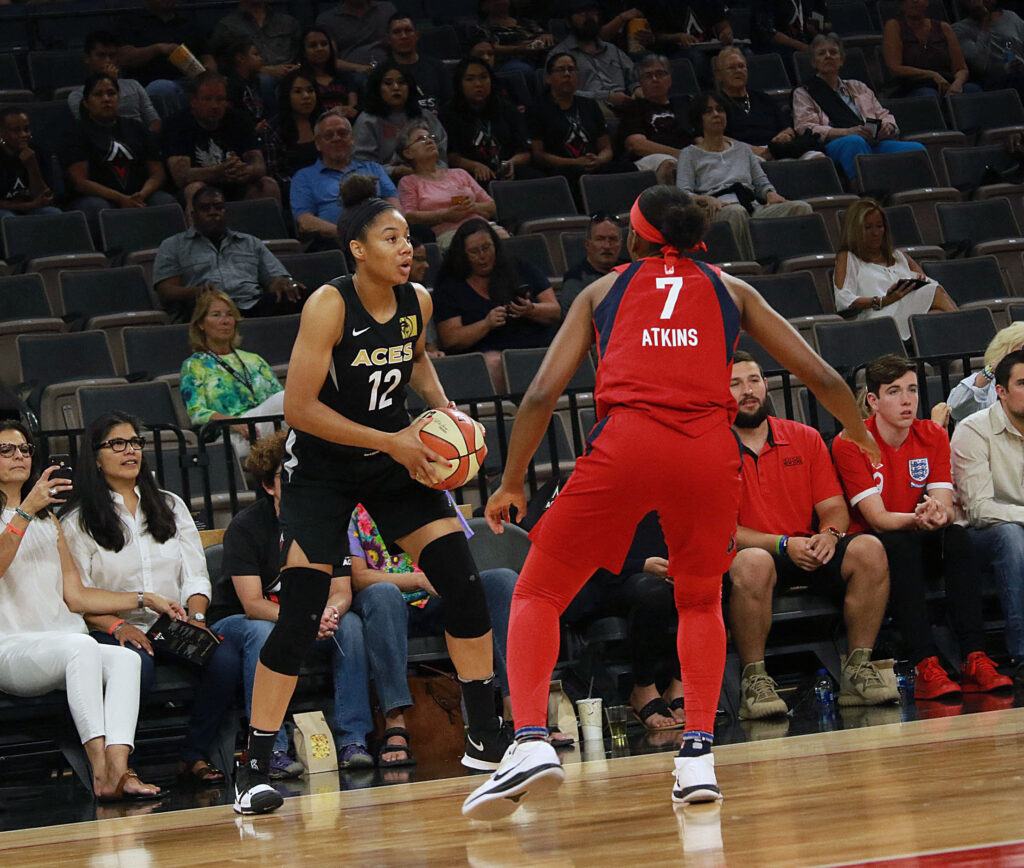 Las Vegas Aces Defeats Washington Mystics