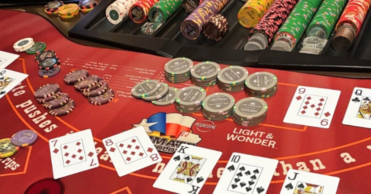 venetian resort table game jackpot