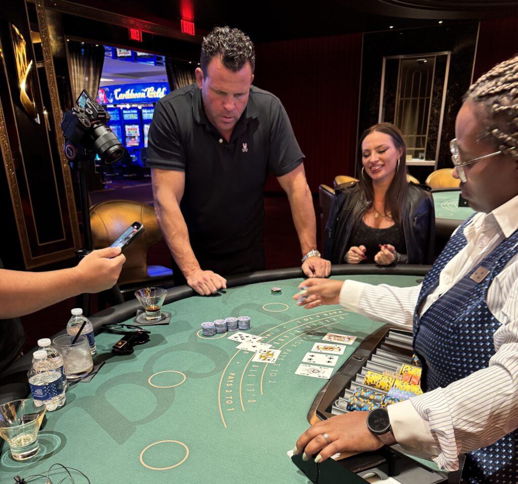 Gambling Influencer John Cerasani Spotted Playing High Stakes Blackjack At Circa Las Vegas