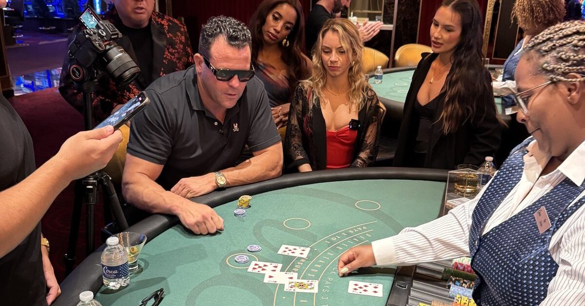 Gambling Influencer John Cerasani Spotted Playing High Stakes Blackjack At Circa Las Vegas