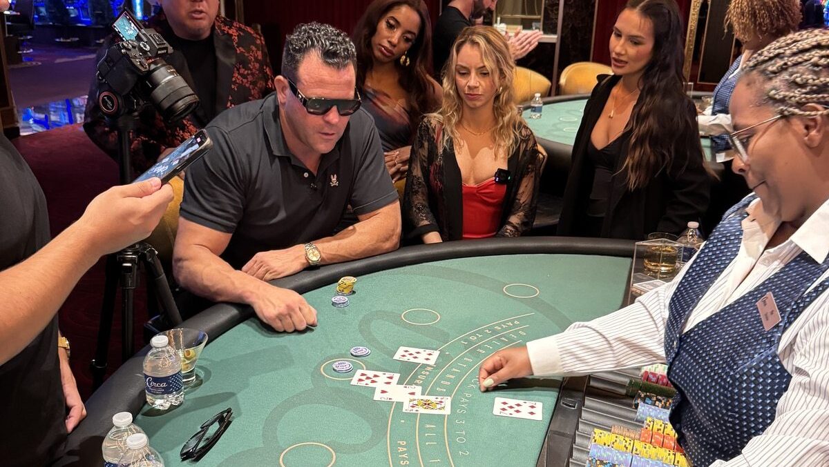 John Cerasani Spotted Playing High Stakes Blackjack At Circa Las Vegas