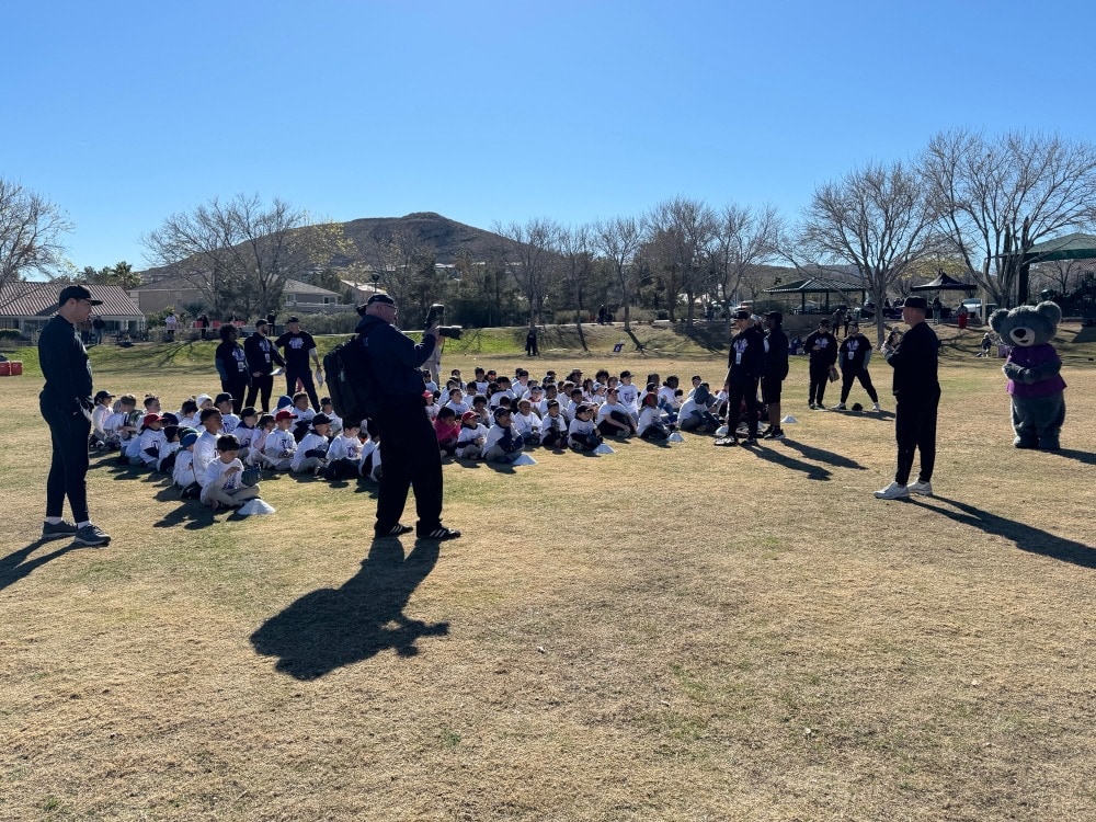 From the Big Leagues to the Ballpark: Spencer Torkelson Inspires Las Vegas Youth at Free Baseball Camp