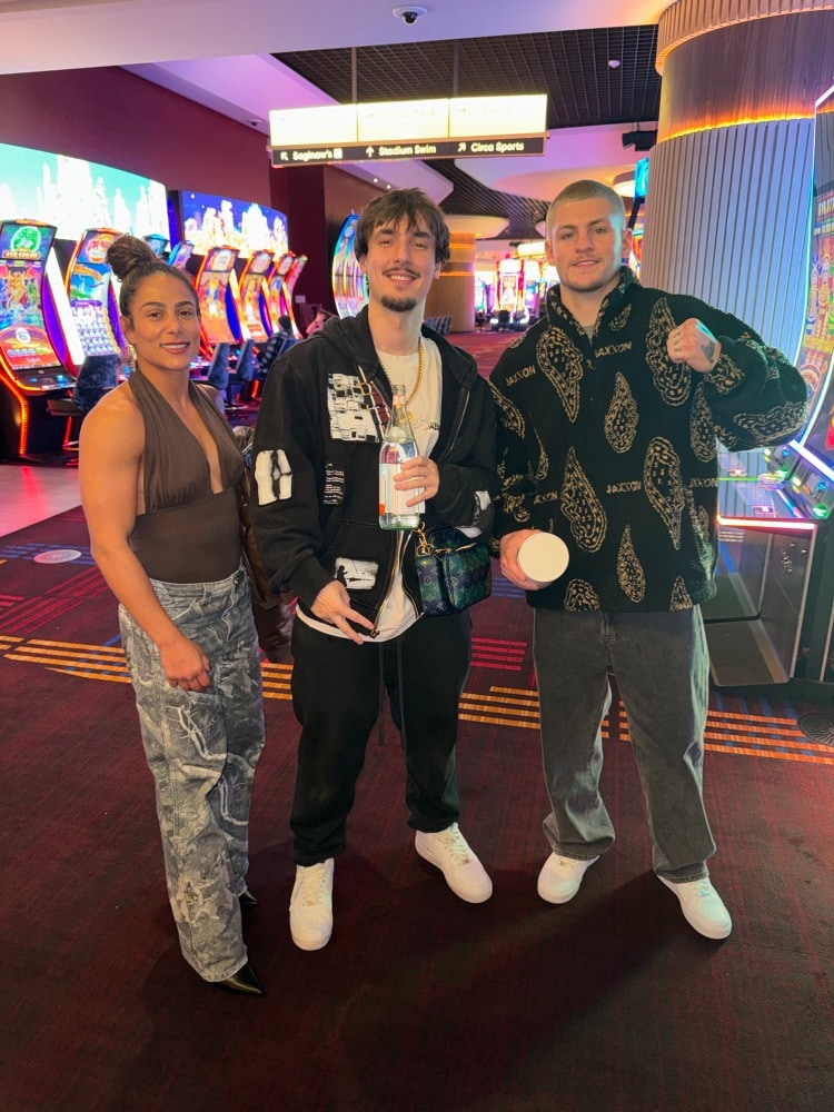 Bryce Hall, Callum Walsh Spotted Along With UFC Stars At Circa Resort Las Vegas (PHOTOS)