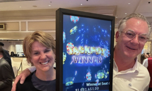 New York Visitor Scores Mega $1.6m Jackpot at Venetian