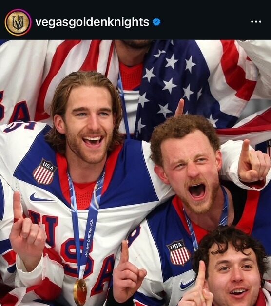 Vegas Golden Knights Take Over the Olympics with Gold & Silver Metals from Milan