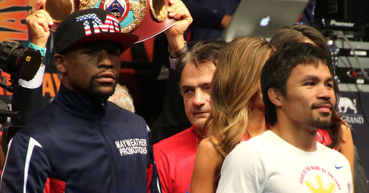Boxing Icons Mayweather, Pacquiao to Clash in Epic Vegas Rematch