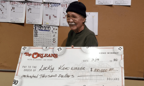 Hawaii Visitor Cashes in $100K Keno Jackpot at the Orleans