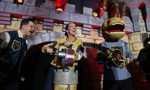 WrestleMania Week Meets Vegas Ice: Chelsea Green Joins Mark Shunock at T-Mobile Arena