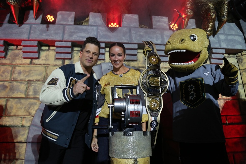 WrestleMania Week Meets Vegas Ice: Chelsea Green Joins Mark Shunock at T-Mobile Arena