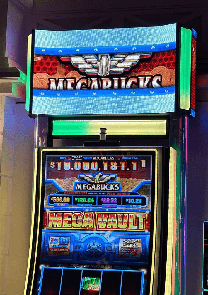 $5 Bet Explodes Into $10.4m Megabucks Win at Mandalay Bay