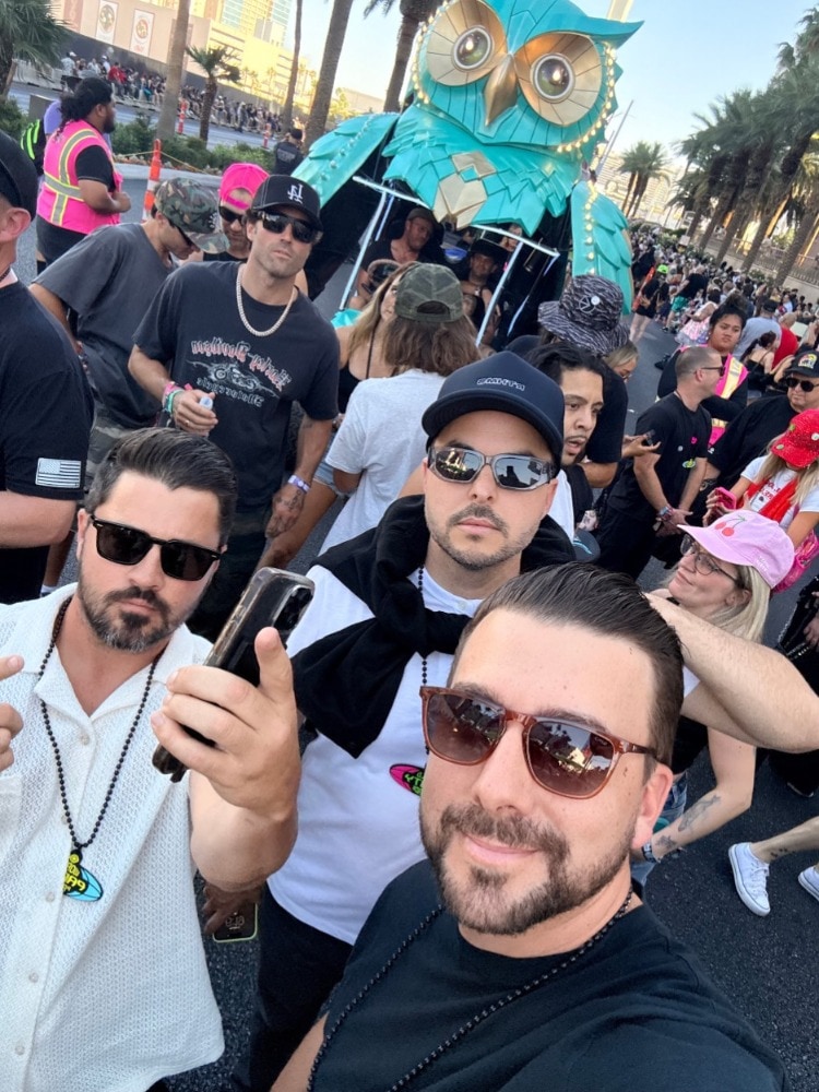 RTHMS Lights Up EDC Weekend with Billboard Takeover, Parade Appearance Alongside Pasquale Rotella, Holly Madison & Brody Jenner