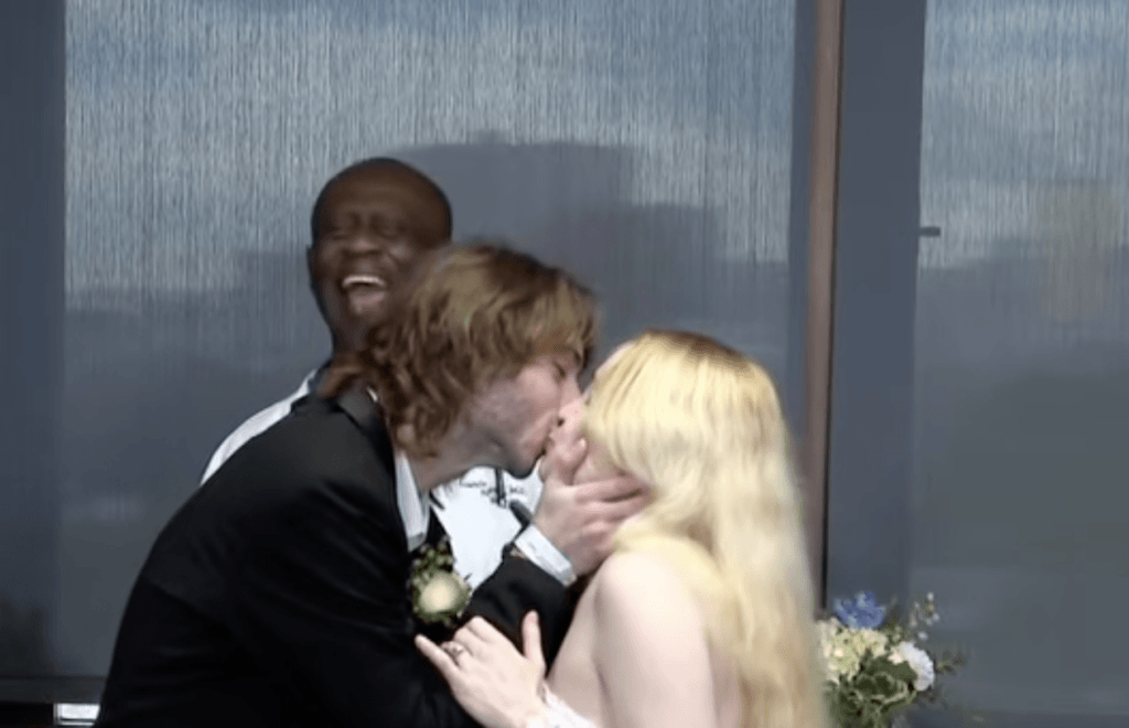 Couple’s Las Vegas Wedding Trip Takes a Surprise Turn as Baby Arrives Early