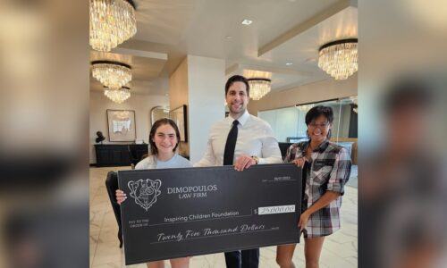 STEVE DIMOPOULOS PUTS $200K IN THE PUBLIC'S HANDS: DIMOPOULOS LAW FIRM RETURNS WITH FOURTH ANNUAL CHARITY GIVEAWAY, AND VOTERS DECIDE WHO GETS PAID