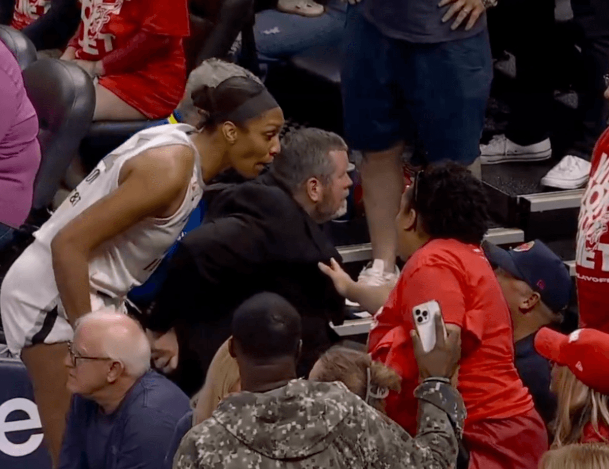 A’Ja Wilson Says Fever Fan 'Disrespected' Her After Heated Playoff Clash