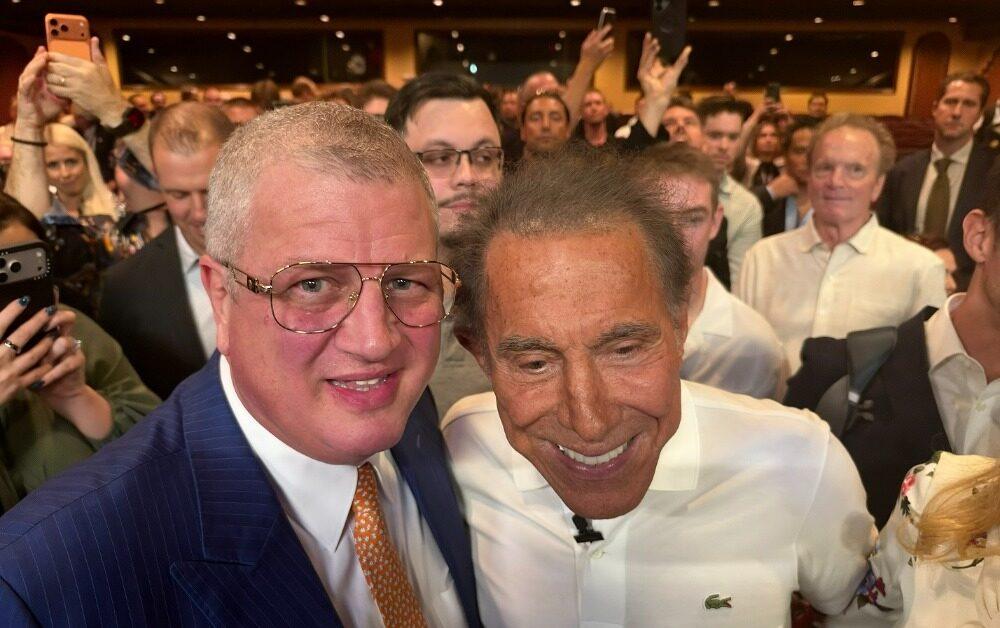A Full-Circle Vegas Moment: Steve Wynn and Derek Stevens Meet Downtown