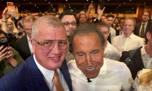 A Full-Circle Vegas Moment: Steve Wynn and Derek Stevens Meet Downtown