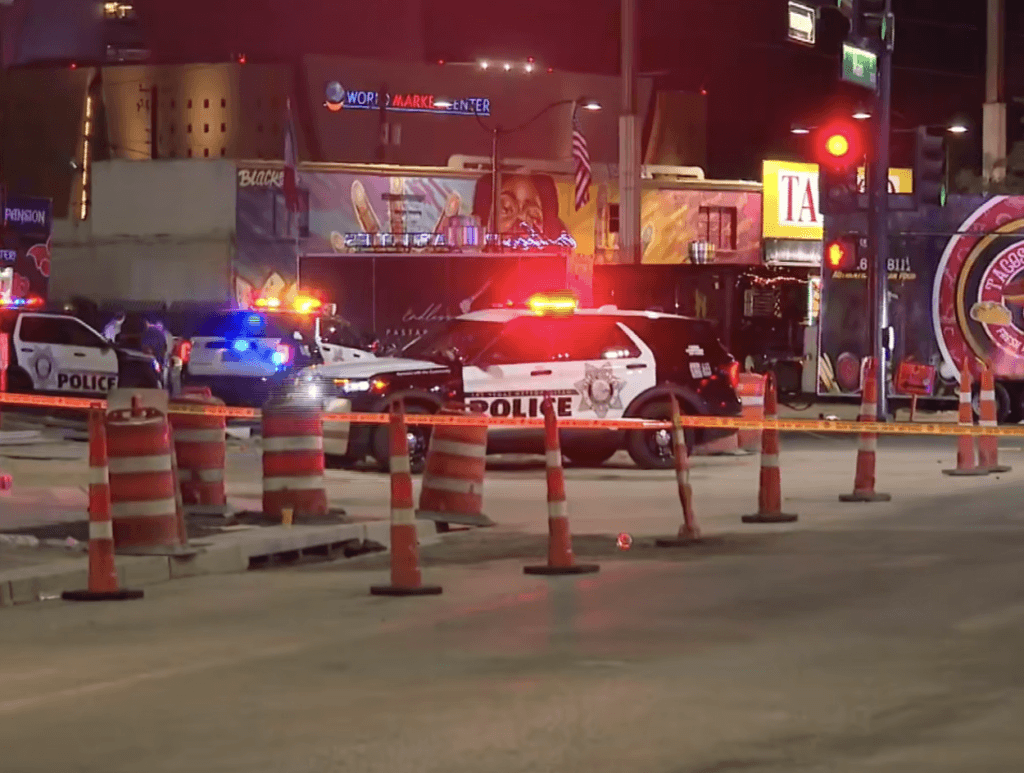 Heavy Police Presence Follows Deadly First Friday Shooting in Las Vegas Arts District